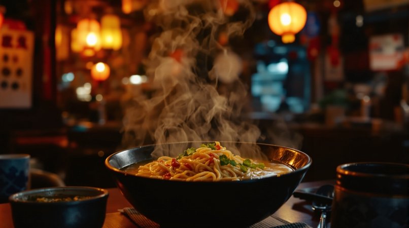 深夜食堂：一碗热汤面的治愈时刻 精选封面